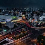 city, bangkok, night, city scape, tour, thailand