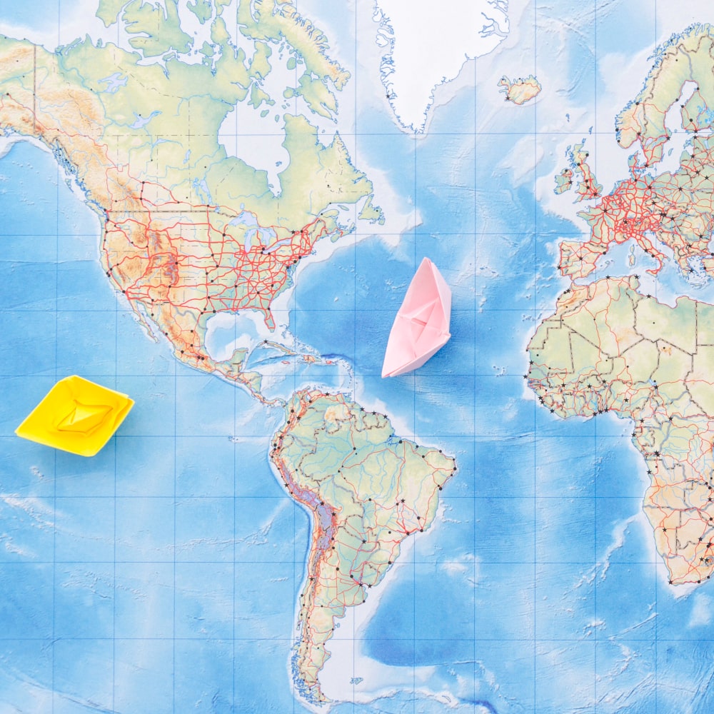world map- Best places to visit in the world